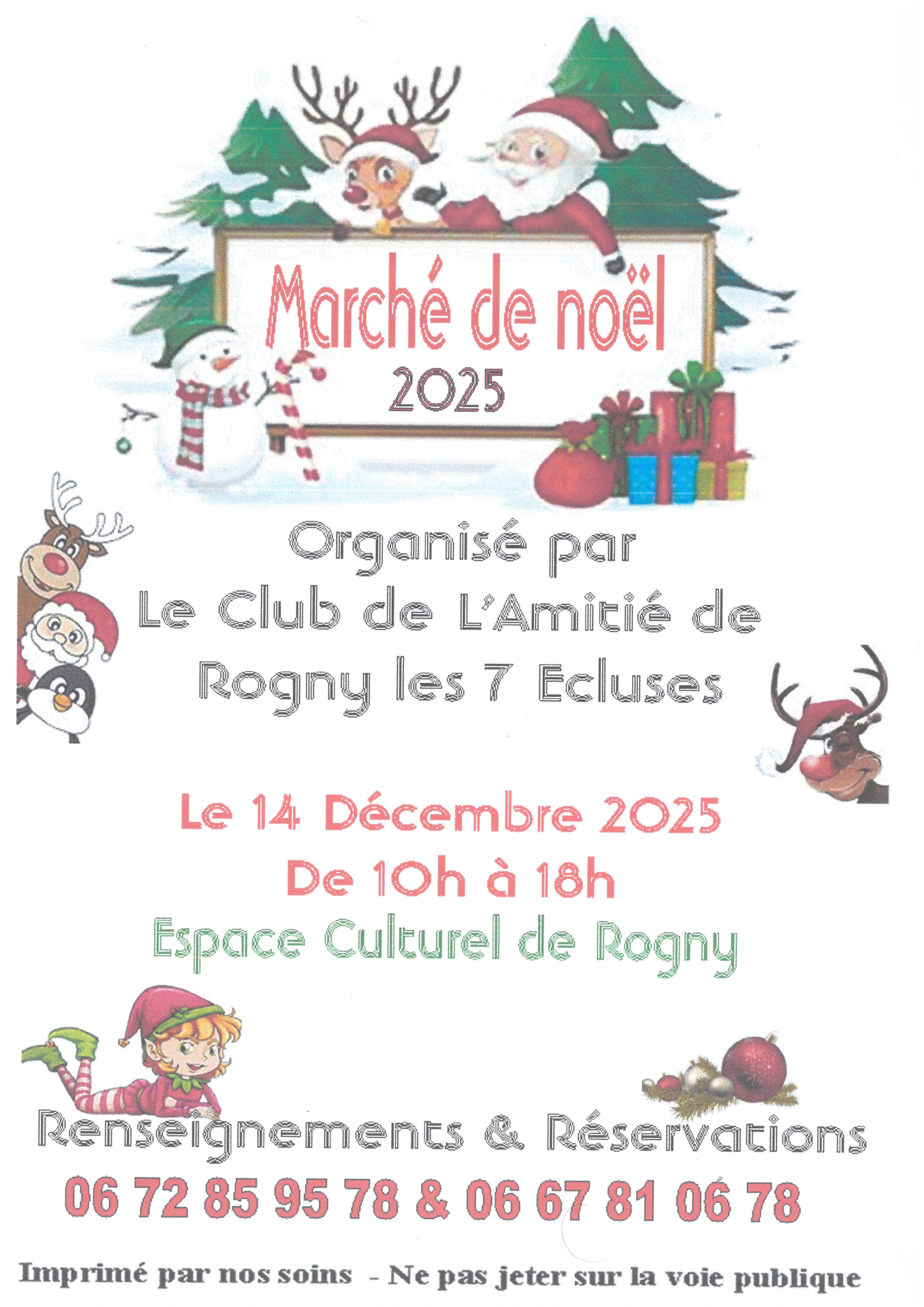 Marché de Noël 14 12 2025