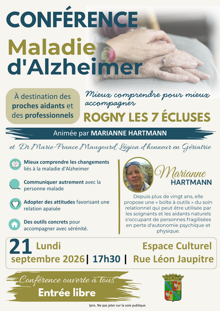 Conférence Alzheimer 21 09 2026
